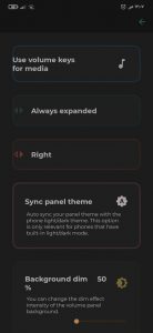تطبيق تغير شكل واجهه الصوت Custom Volume Panel 6