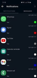 تحميل تطبيق LED Blinker Notifications لعمل اشعارت للهاتف 7