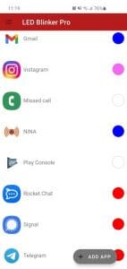 تحميل تطبيق LED Blinker Notifications لعمل اشعارت للهاتف 8
