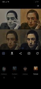رسم الصوره بورتريه بشكل خرافي PortraitAl 4