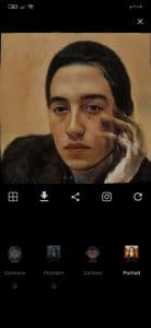 رسم الصوره بورتريه بشكل خرافي PortraitAl 1