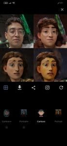رسم الصوره بورتريه بشكل خرافي PortraitAl 3