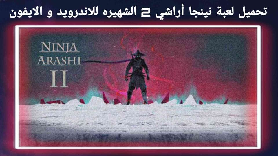 تحميل لعبة نينجا أراشي 2 الشهيره Ninja Arashi 2