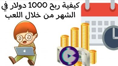 كيفية ربح 1000 دولار في الشهر من خلال اللعب