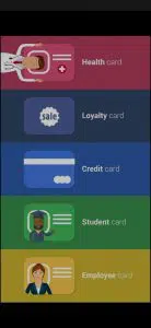 تطبيق قارئ بطاقات الائتمان Cards Mobile Wallet 4 تطبيق قارئ بطاقات الائتمان Cards Mobile Wallet 3
