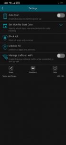 افضل تطبيق موفر لبيانات الهاتف والانترنت DataEye 1