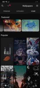 تطبيق تحميل الخلفيات والصور ونغمات للهاتف مجانا ZEDGE 1
