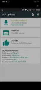 افضل برنامج تحميل التحديثات الهوائية للرومات المعدلة 2 افضل برنامج تحميل التحديثات الهوائية للرومات المعدلة 1