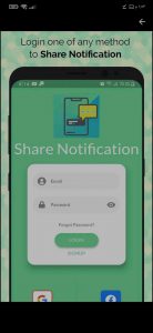 تطبيق مراقبة الواتس اب ومشاركة المحدثات Share Notification 1