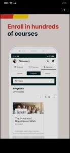 تطبيق الكورسات المجانية عبر الإنترنت من أفضل جامعات العالم 3