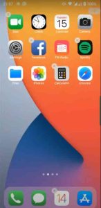تحميل تطبيق Launcher iOS 15‏ للاجهزة الضعيفة 1