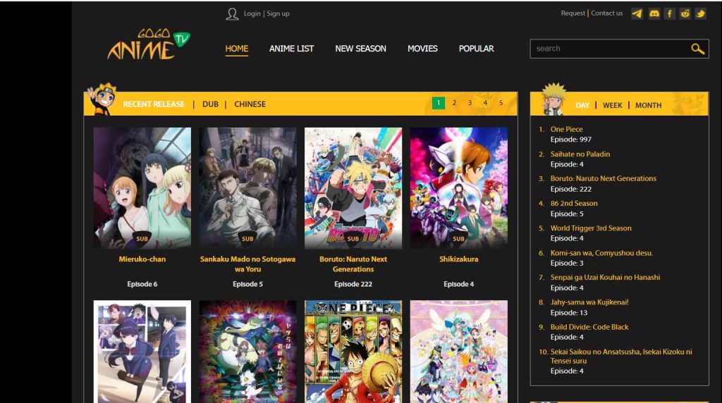 افضل 5 مواقع لمشاهدة وتحميل الانمي اون لاين بجودة عالية 2025 3