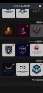 تطبيق تصميم لوجو خاص بك احترافي من خلال الهاتف بضغطة واحدة 1