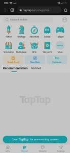 تاب تاب الموقع الصيني Tap Tap لتحميل الالعاب الجديدة 3