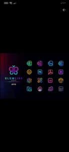 تحميل تطبيق الايقونات GlowLine Icon Pack‏ مجانا برابط مباشر 2