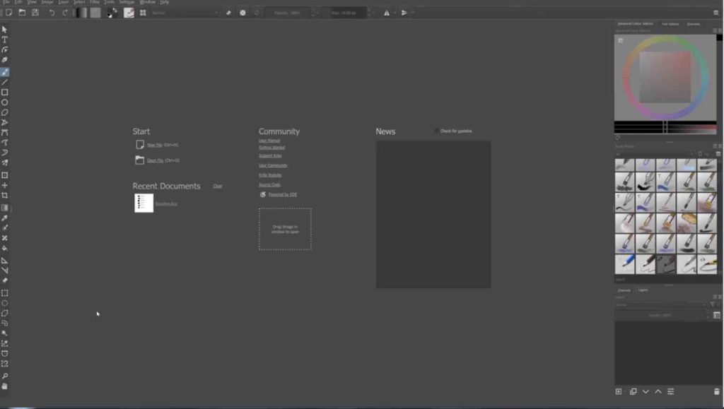 تحميل برنامج Krita لرسم الانمي علي الكمبيوتر مجانا 2022 2