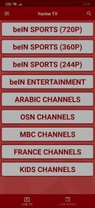تحميل تطبيق ياسين تيفي yacine tv apk 2026 للاندرويد وللايفون مجانا 2
