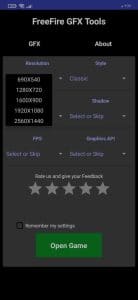 تحميل GFX Tool النسخة المدفوعة اخر اصدار فري فاير 3