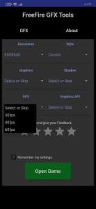 تحميل GFX Tool النسخة المدفوعة اخر اصدار فري فاير 2
