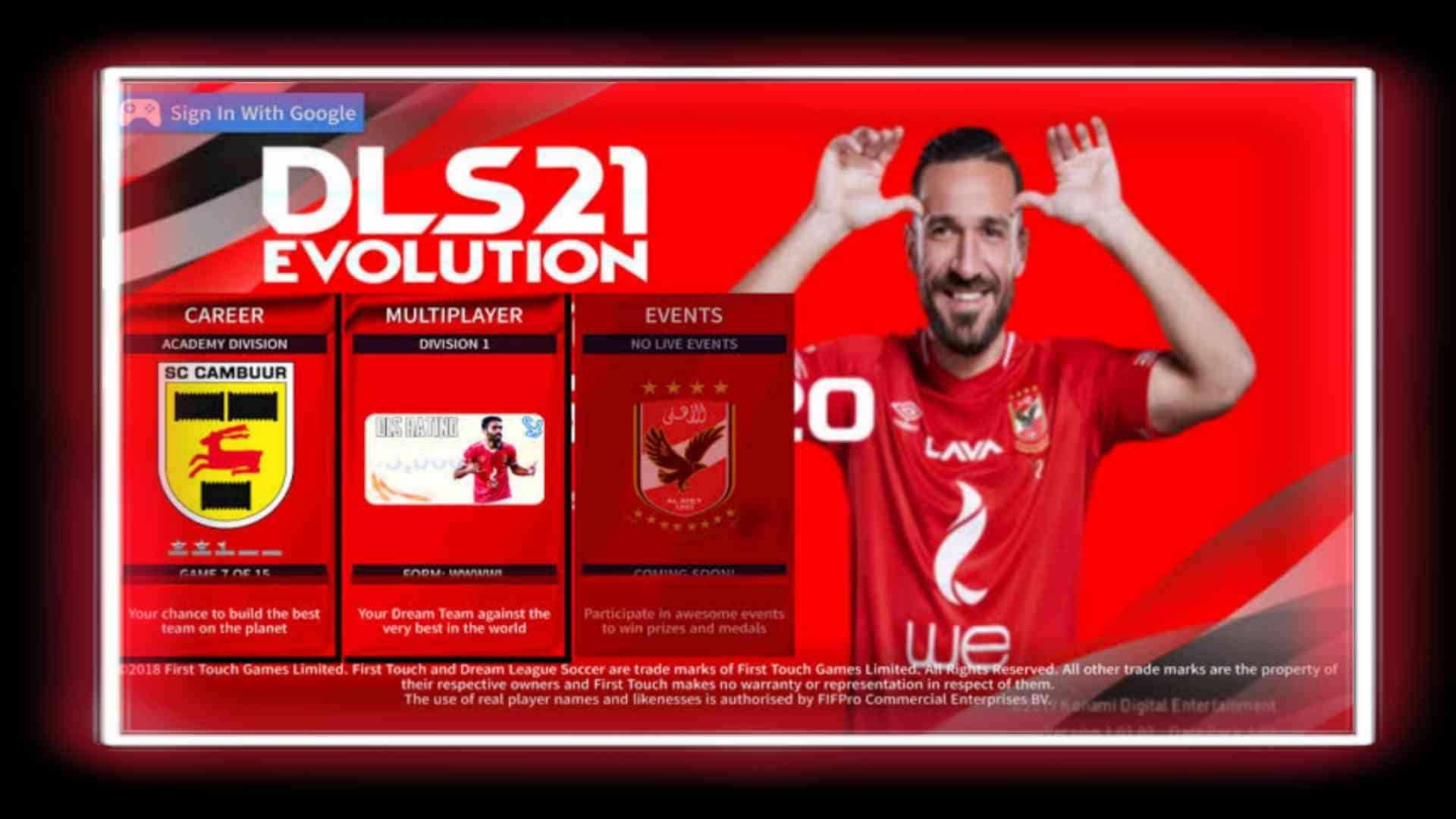 تحميل لعبة دريم ليج 2021 مهكرة مود الاهلي ميديا فاير