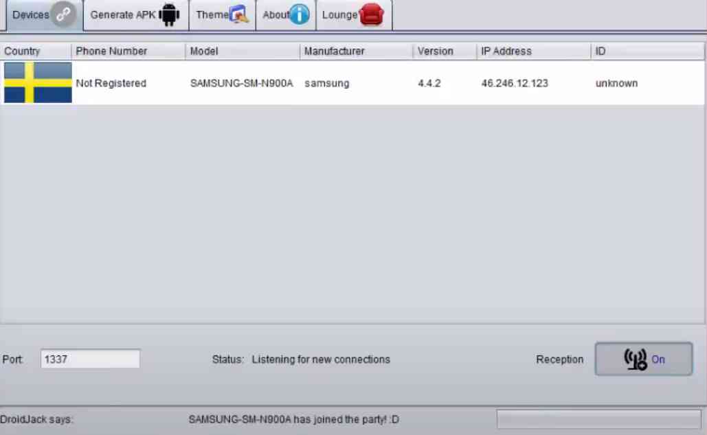 شرح برنامج DroidJack اختراق الاندرويد وتحكم بجهاز كاملا 4