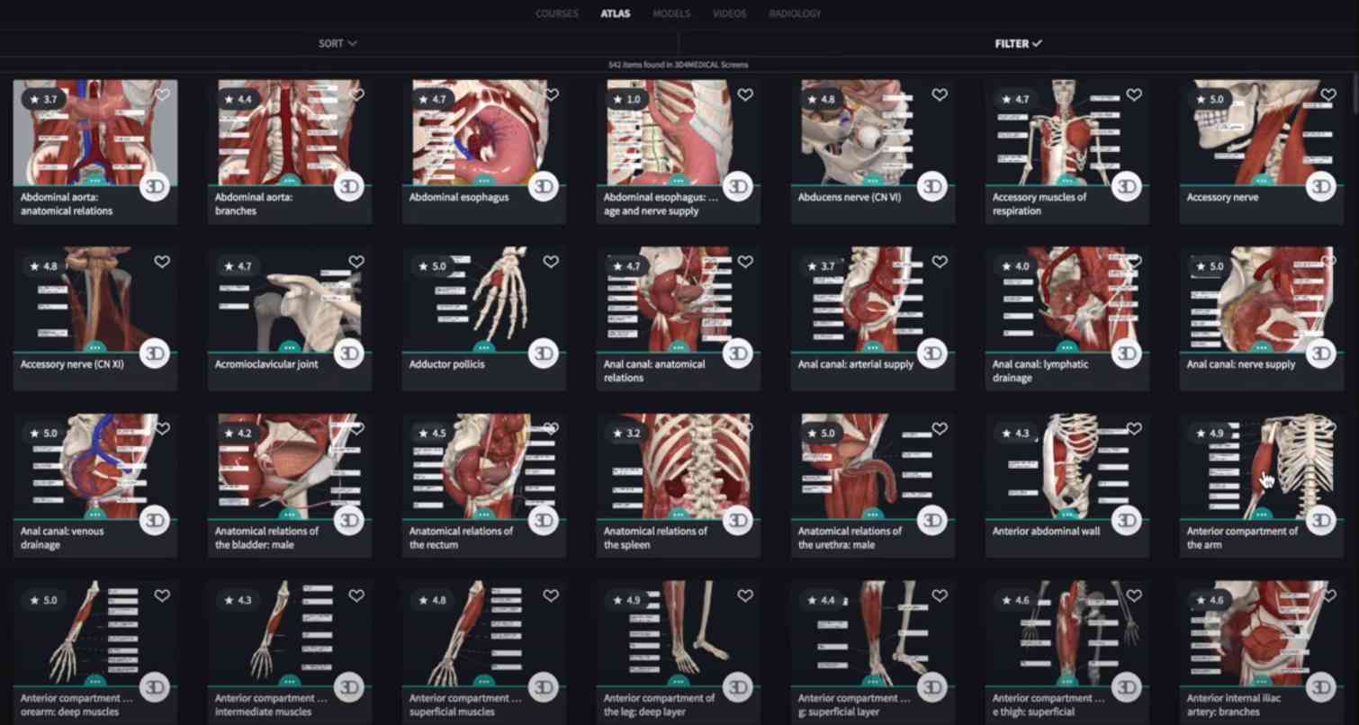تحميل برنامج Anatomy 3D Atlas مهكر للكمبيوتر مجانا 2