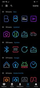 تحميل حزمة ايقونات LineX Icon Pack Pro‏ مدفوعة مجانا apk 3