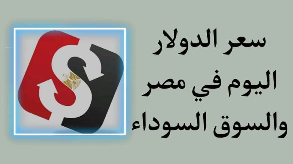 سعر الدولار اليوم فى البنوك المصرية والسوق السوداء الان
