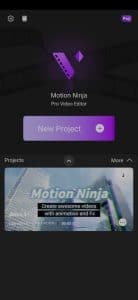 تحميل برنامج موشن نينجا Motion Ninja مهكر 2026 بدون علامة مائية من ميديا فاير 1