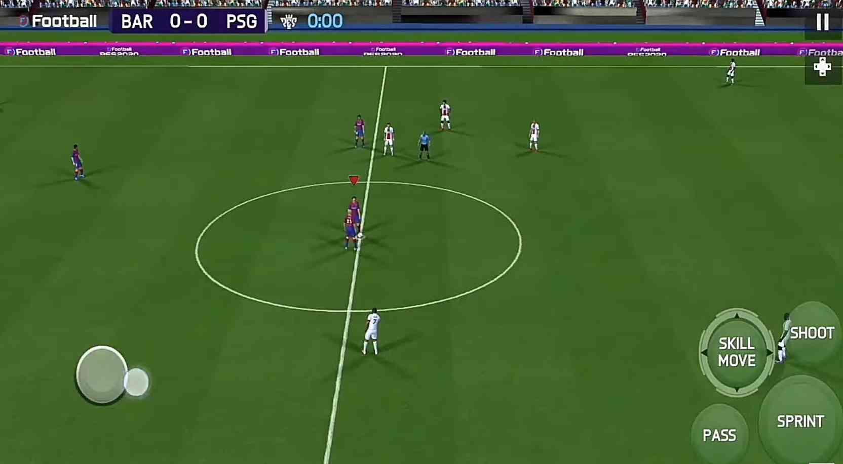 تحميل لعبة بيس 2020 PES بحجم صغير بدون نت للاندرويد وللكمبيوتر 3