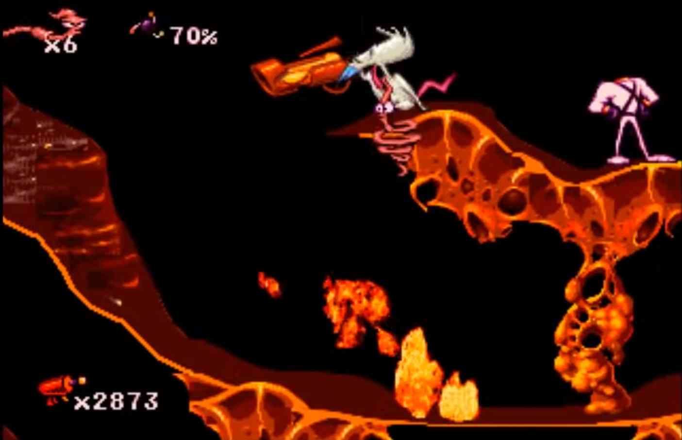 تحميل لعبة Earthworm Jim الاصلية القديمة للاندرويد وللكمبيوتر من ميديا فاير 4