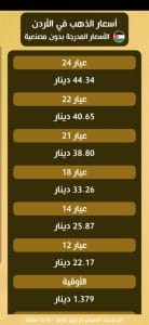 سعر الذهب عيار 21 بكام النهارده للبيع والشراء بالمصنعية 14