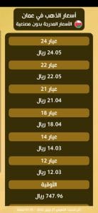 سعر الذهب عيار 21 بكام النهارده للبيع والشراء بالمصنعية 9