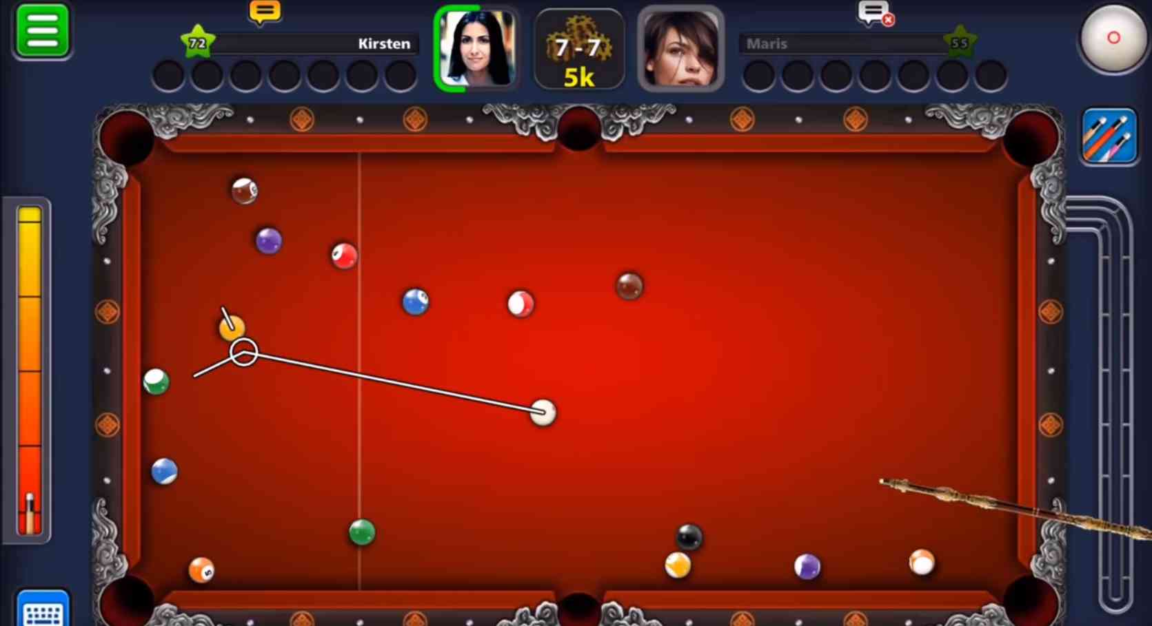 تحميل لعبة 8ball pool مهكرة تطويل السهم 2022 نقود لا تنتهي 2