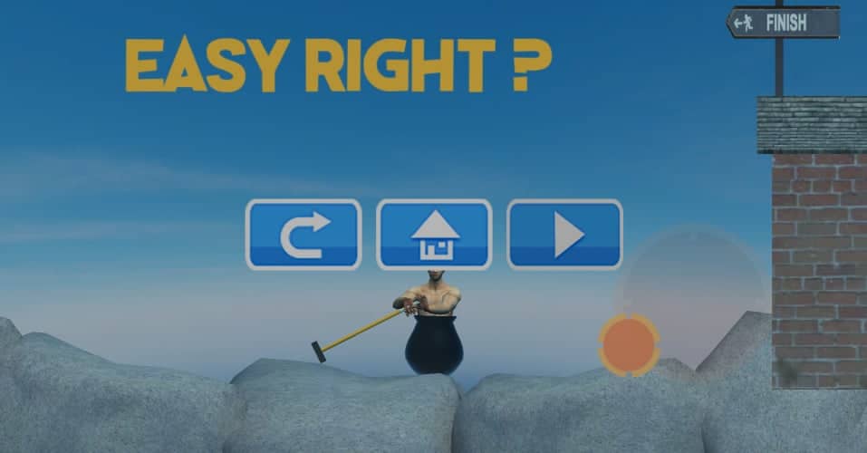 تحميل لعبة getting over it للاندرويد مجانا الاصلية APK 2