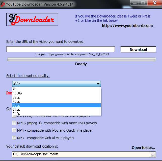 تحميل برنامج Youtube Downloader برابط مباشر للكمبيوتر وللاندرويد 2024 3