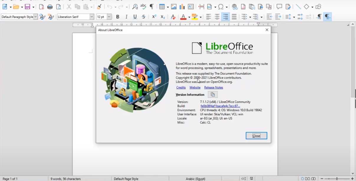 تحميل برنامج ليبر اوفيس 2022 LibreOffice برابط مباشر مجانا 6 تحميل برنامج ليبر اوفيس 2022 LibreOffice برابط مباشر مجانا 5