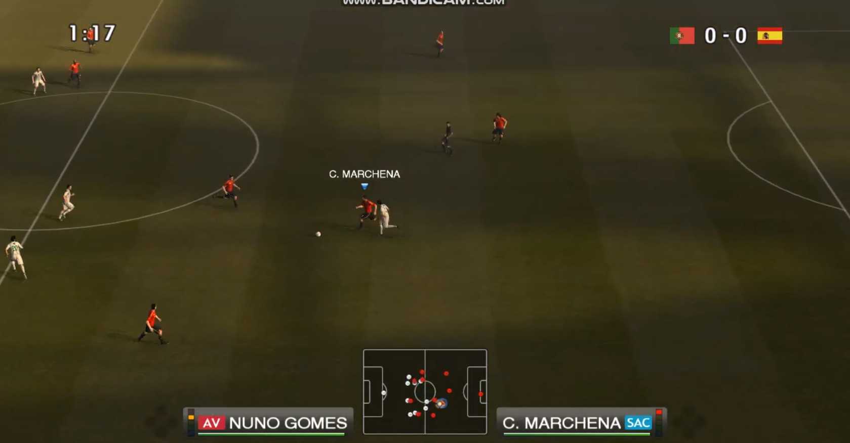 تحميل لعبة بيس PES 2009 للكمبيوتر وللاندرويد كاملة بحجم صغير من ميديا فاير 4