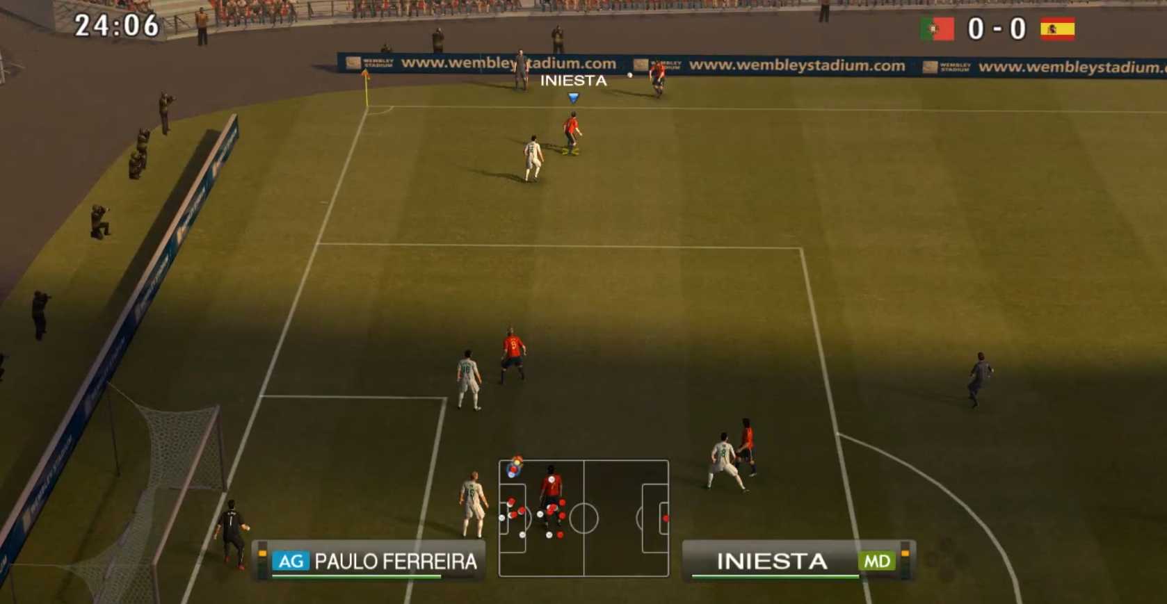 تحميل لعبة بيس PES 2009 للكمبيوتر وللاندرويد كاملة بحجم صغير من ميديا فاير 8