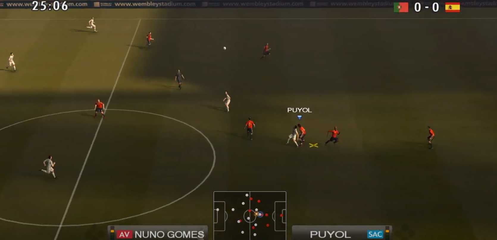 تحميل لعبة بيس PES 2009 للكمبيوتر وللاندرويد كاملة بحجم صغير من ميديا فاير 7
