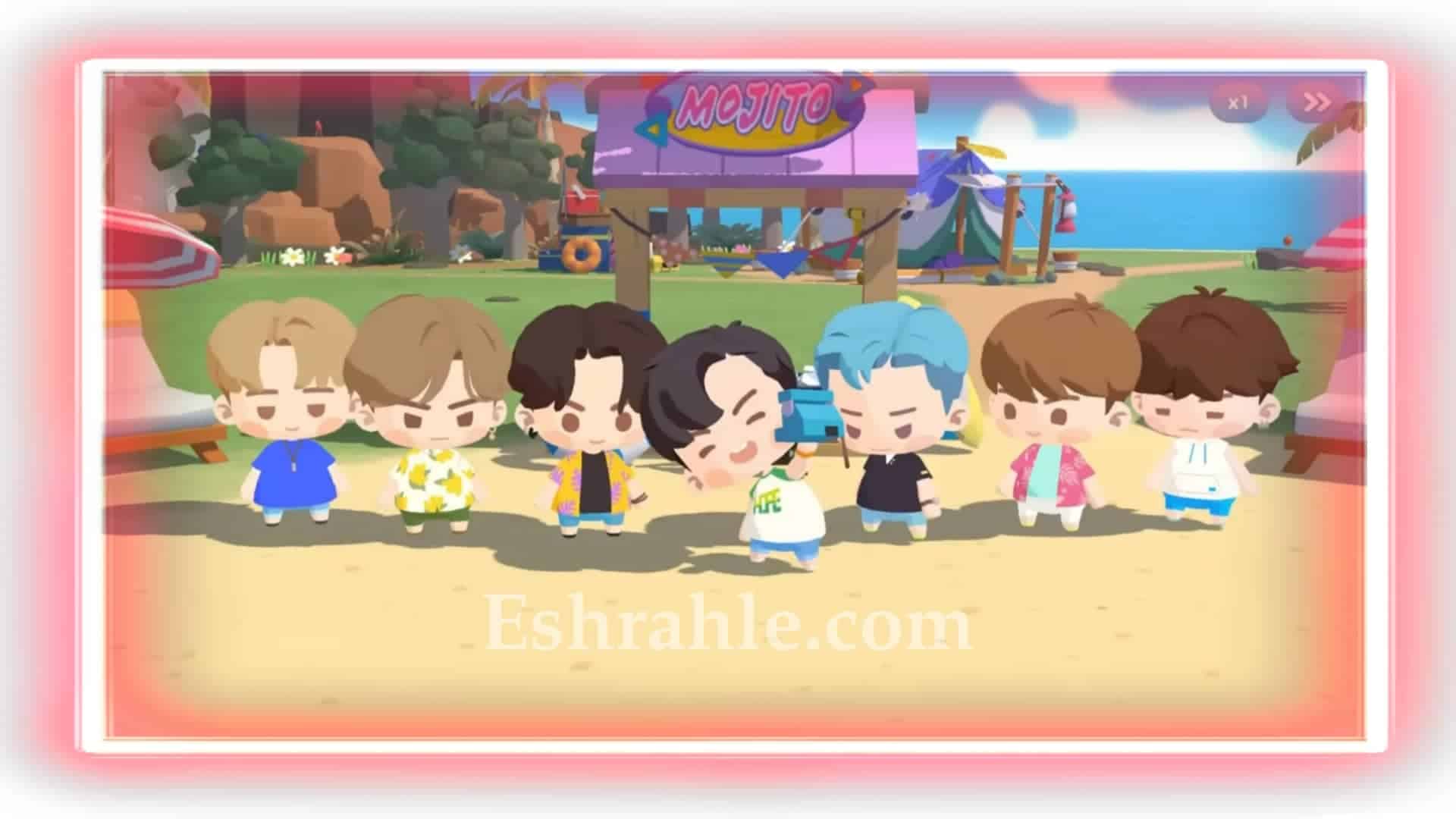 تحميل لعبة bts island in the seom للاندرويد اخر اصدار APK