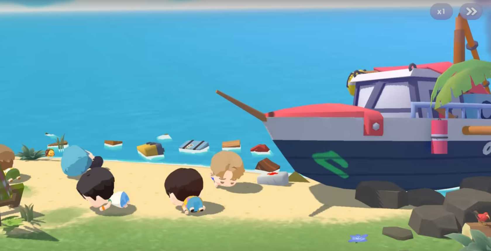 تحميل لعبة bts island in the seom للاندرويد اخر اصدار APK 2