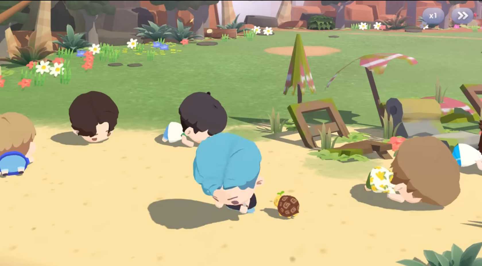 تحميل لعبة bts island in the seom للاندرويد اخر اصدار APK 1