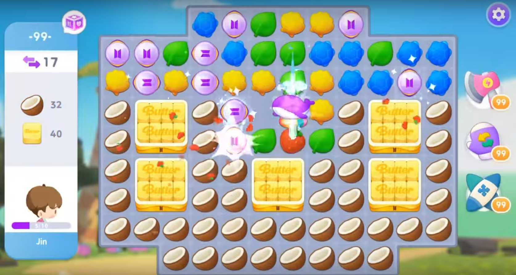 تحميل لعبة bts island in the seom للاندرويد اخر اصدار APK 3