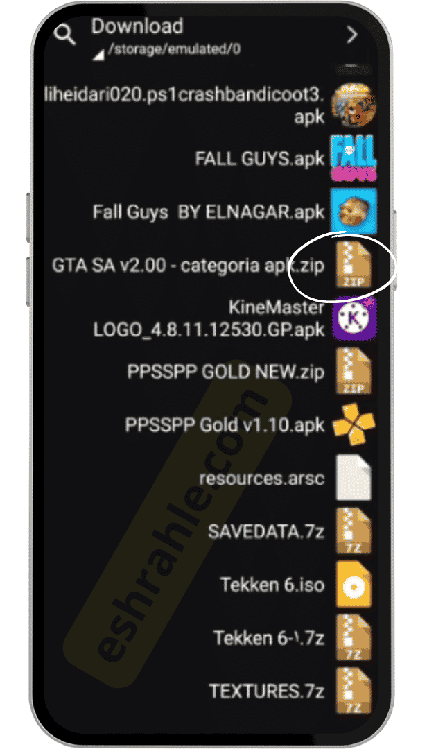 تحميل GTA San Andreas 2.00 أخر اصدار APK OBB للاندرويد مهكرة 3