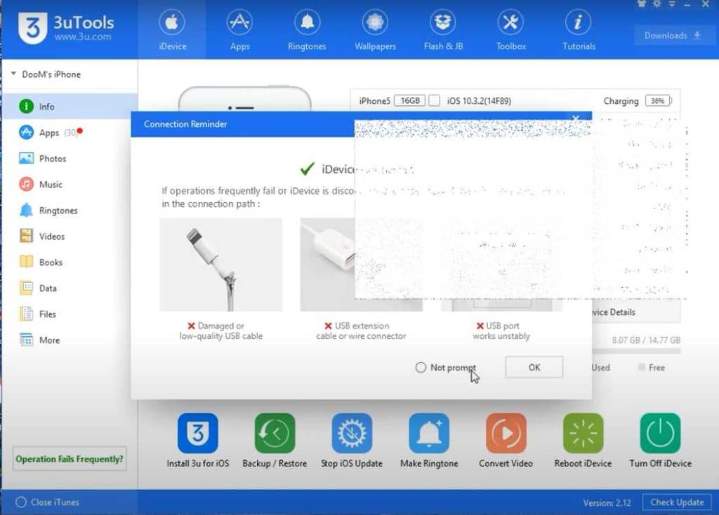تحميل برنامج 3utools للكمبيوتر اخر اصدار عربي 32 bit 3 تحميل برنامج 3utools للكمبيوتر اخر اصدار عربي 32 bit 2