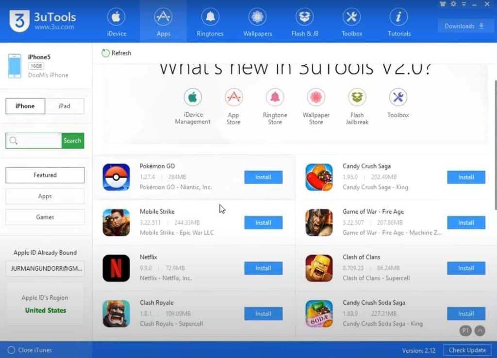 تحميل برنامج 3utools للكمبيوتر اخر اصدار عربي 32 bit 4 تحميل برنامج 3utools للكمبيوتر اخر اصدار عربي 32 bit 3