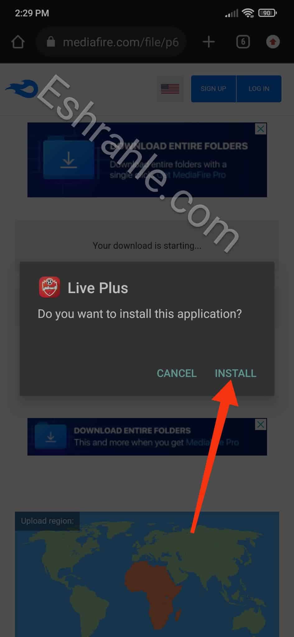 تحميل تطبيق لايف بلس 2024 مهكر Live Plus لمشاهدة المباريات بث مباشر 3