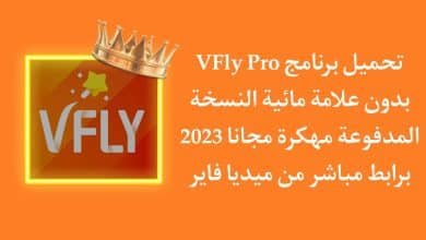تحميل برنامج VFly Pro بدون علامة مائية مهكر اخر اصدار 2022