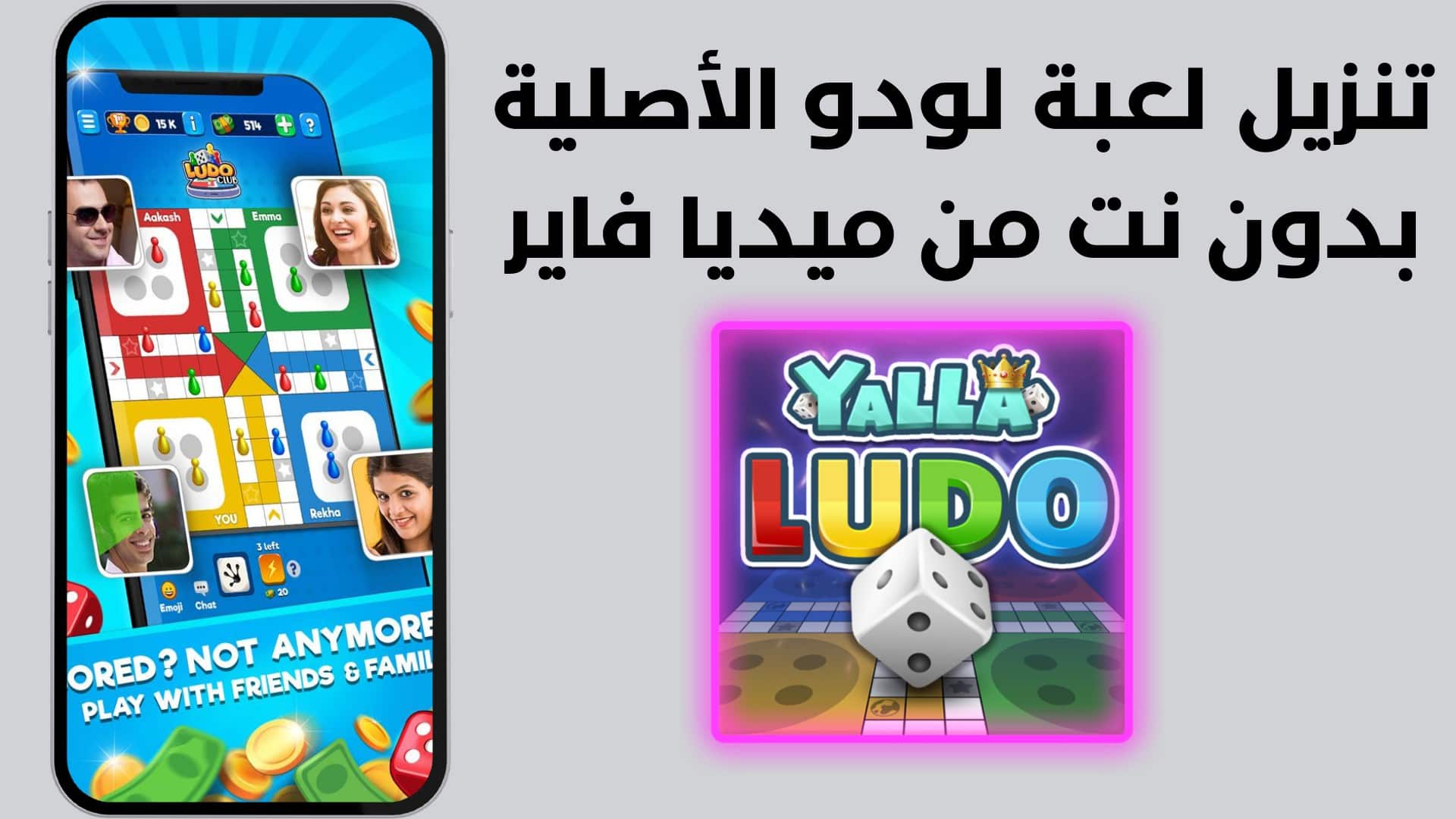 تنزيل لعبة لودو الأصلية بدون نت من ميديا فاير